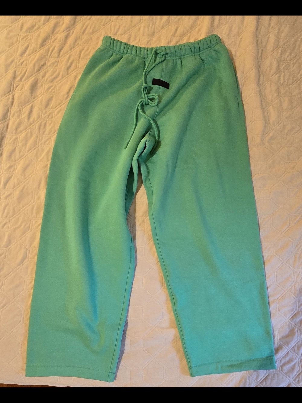 2023 Fear of God Mint Leaf Relaxed Jogger Sweatpants 100% Authentic